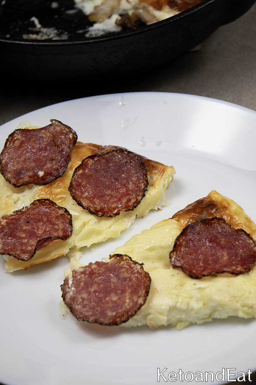 Carnivore Skillet Pizza Recipe