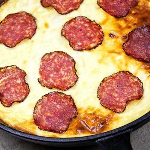 Carnivore Skillet Pizza