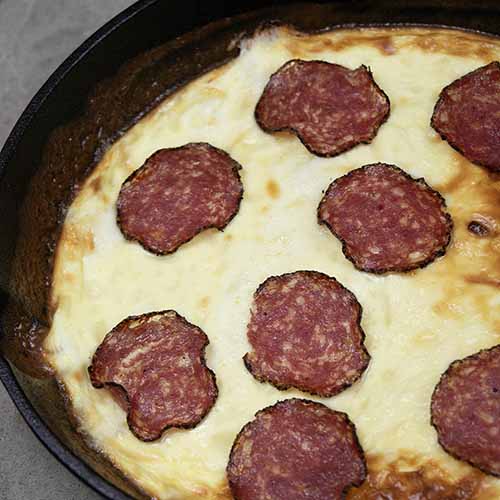 Carnivore Skillet Pizza