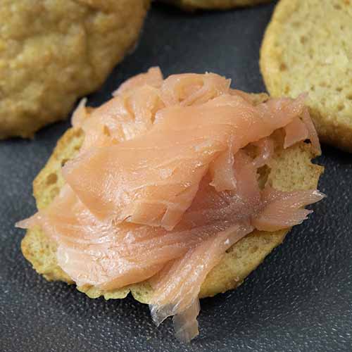 Carnivore Smoked Salmon Biscuits