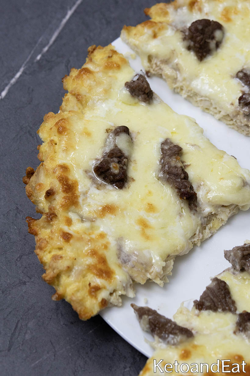 Carnivore Steak & Cheese Pizza