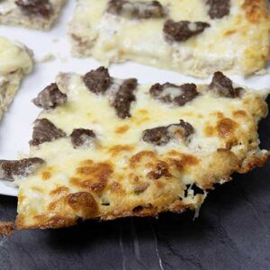 Carnivore Steak & Cheese Pizza
