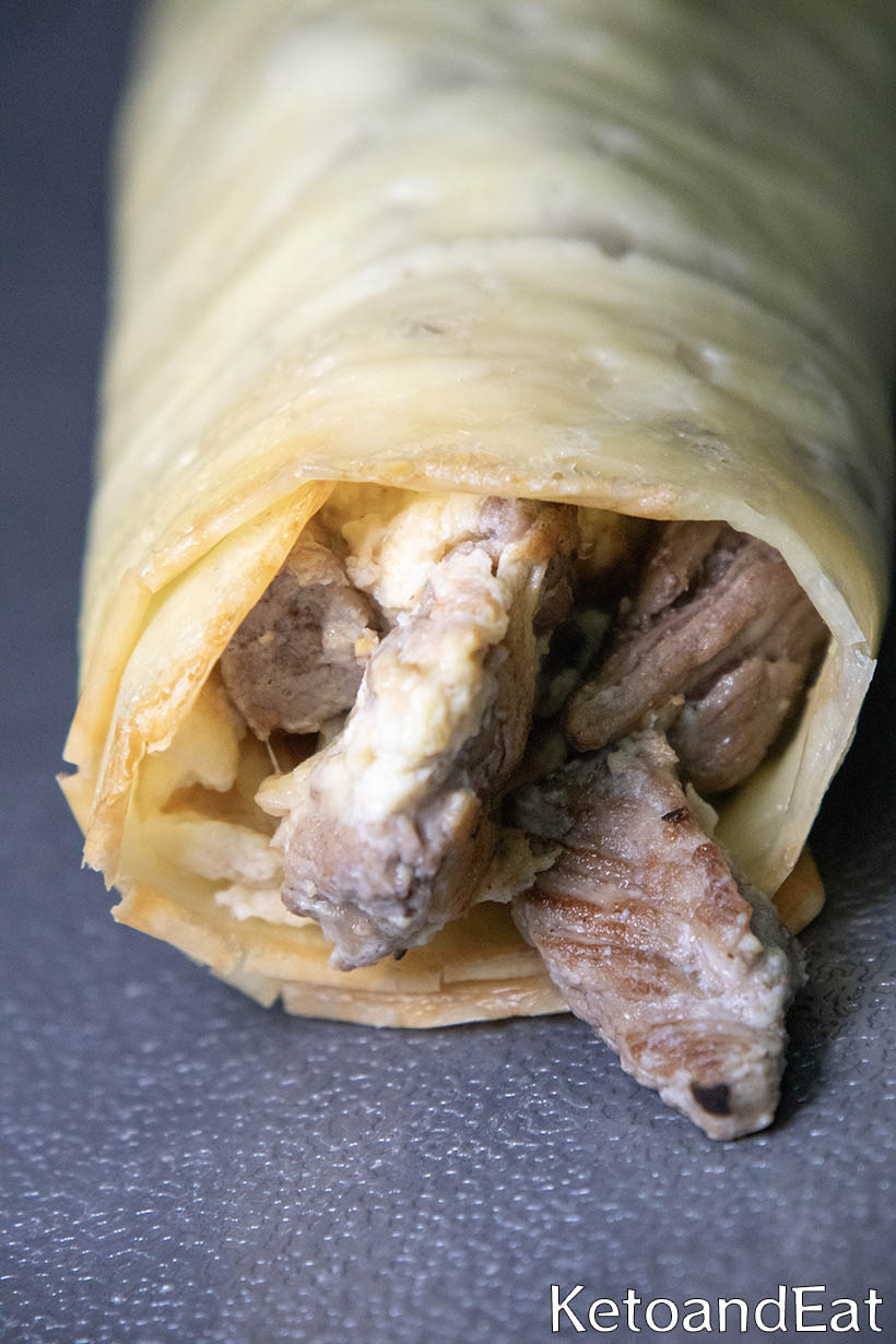 Carnivore Steak Egg Wrap