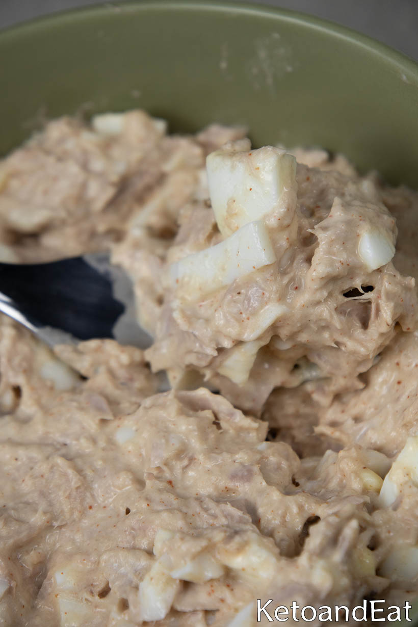 Carnivore Tuna & Eggs Salad  Recipe