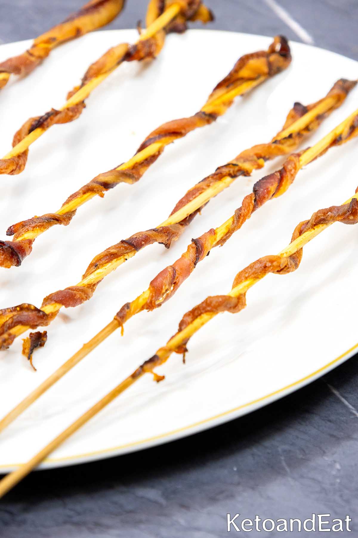 Carnivore Twisted Bacon Skewers 