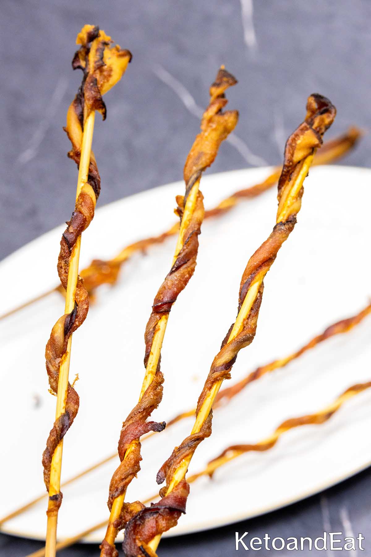 Carnivore Twisted Bacon Skewers 