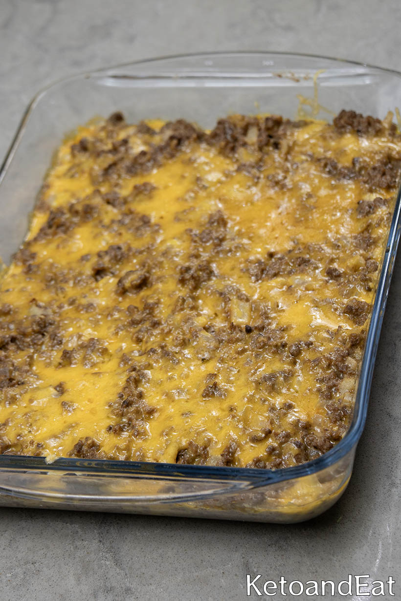 Cheeseburger Casserole