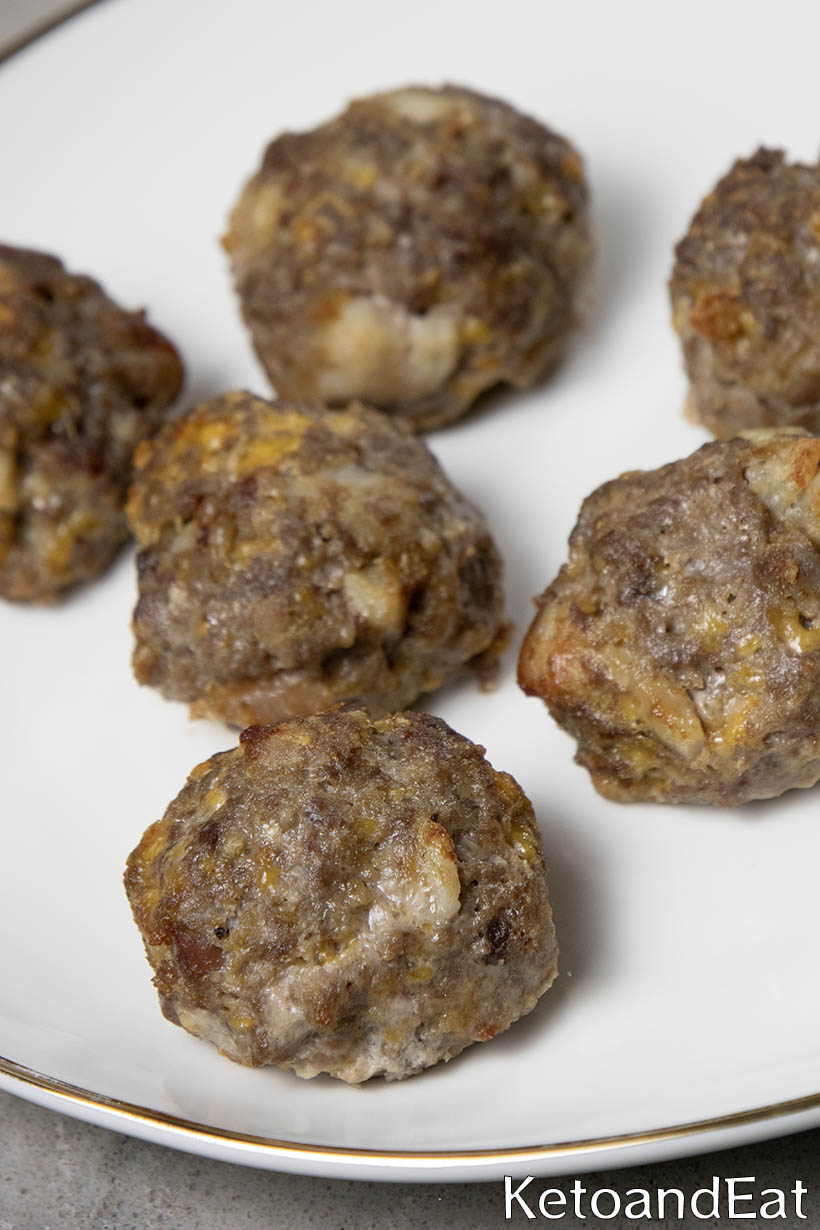  Cheeseburger Meatballs