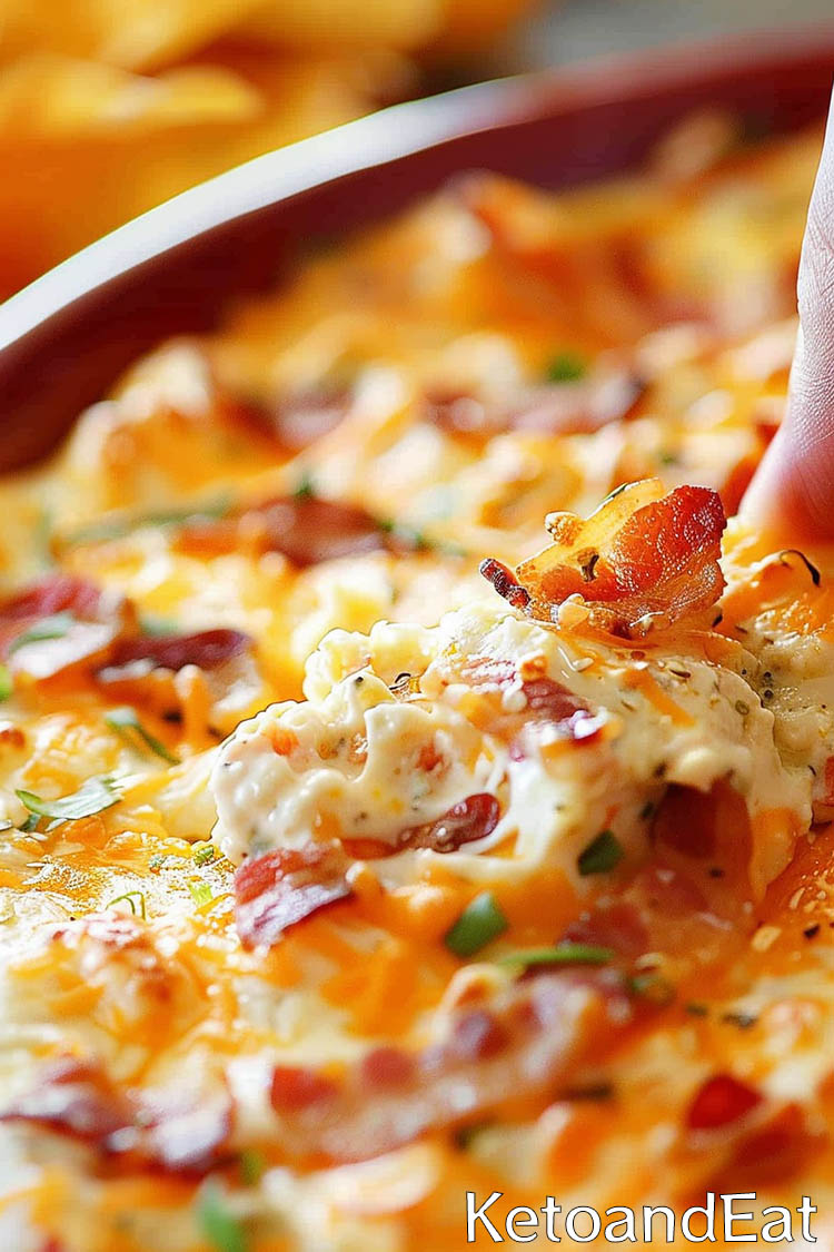 Carnivore Cheesy Bacon Dip: Perfect Recipe for Carnivore Diet