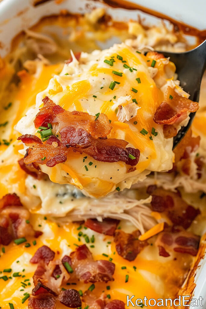 Carnivore Chicken & Bacon Casserole: Easy Recipe