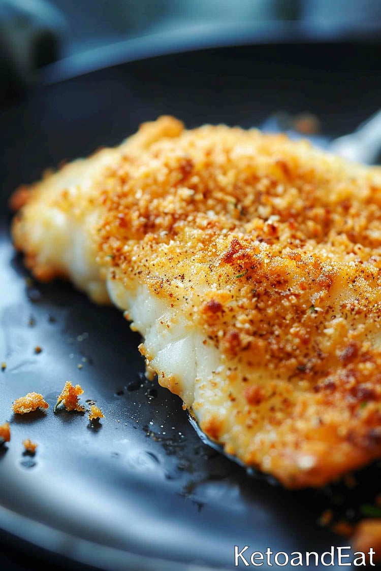 Cod with Parmesan Crust 
