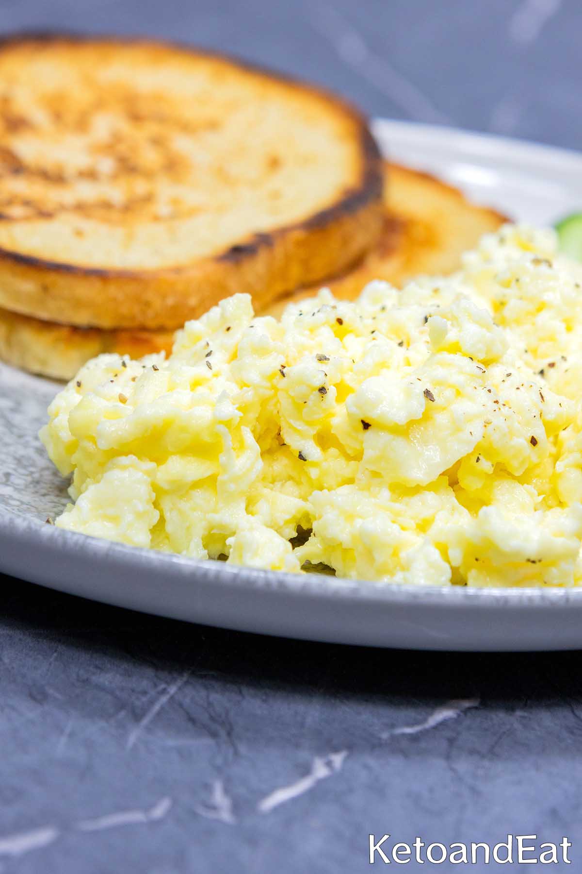 Cottage Cheese Scrambled Eggs