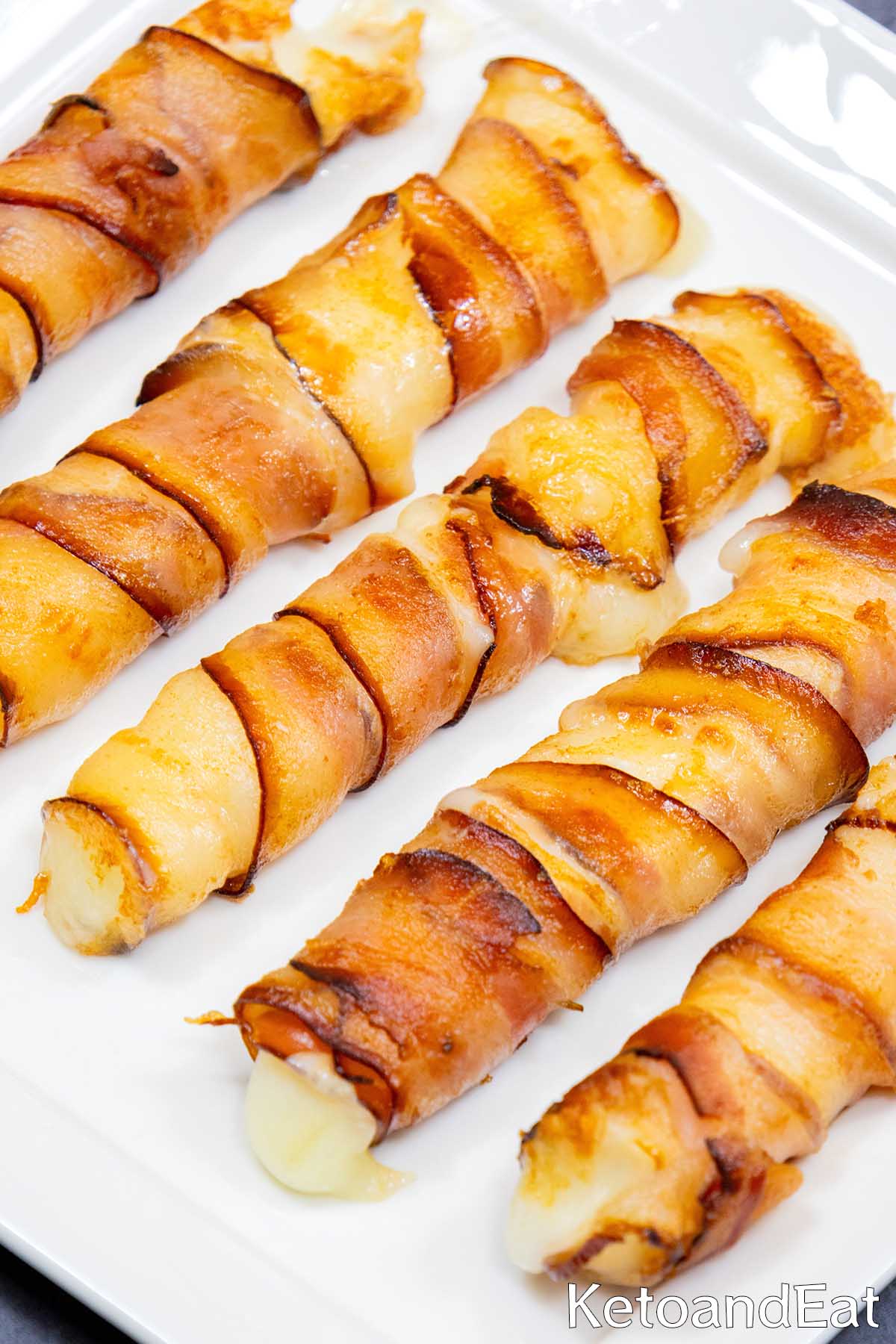 Crispy Carnivore Bacon Cheese Sticks