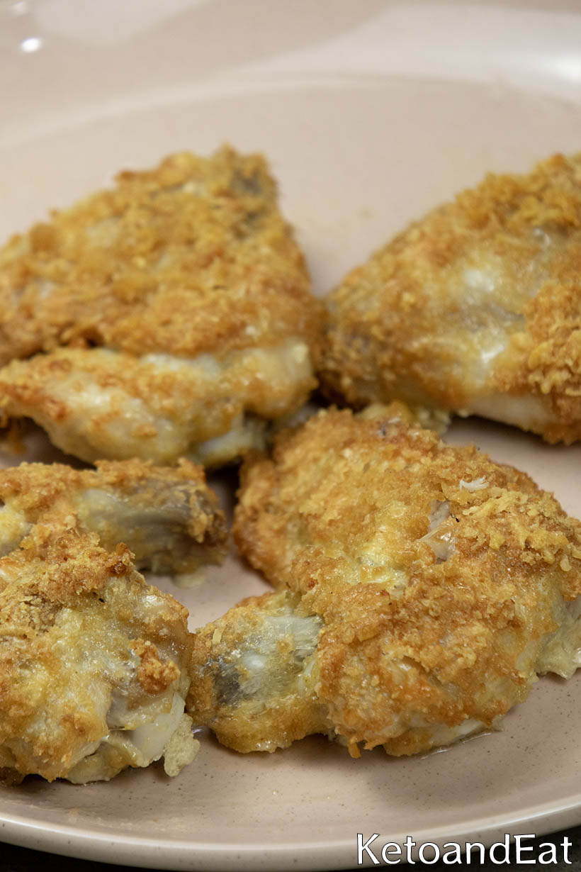 Crispy Garlic Parmesan Chicken Wings