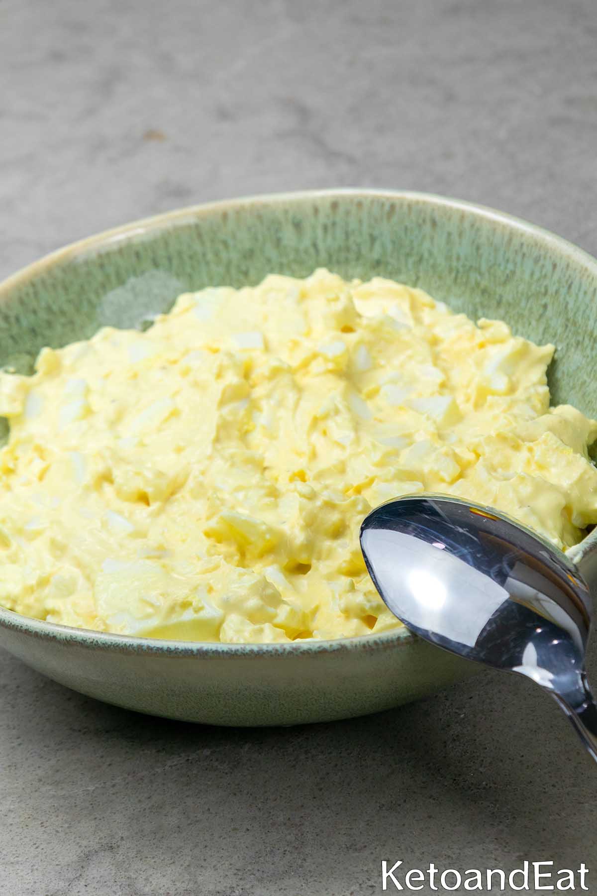 Easiest Keto Egg Salad No Mayo