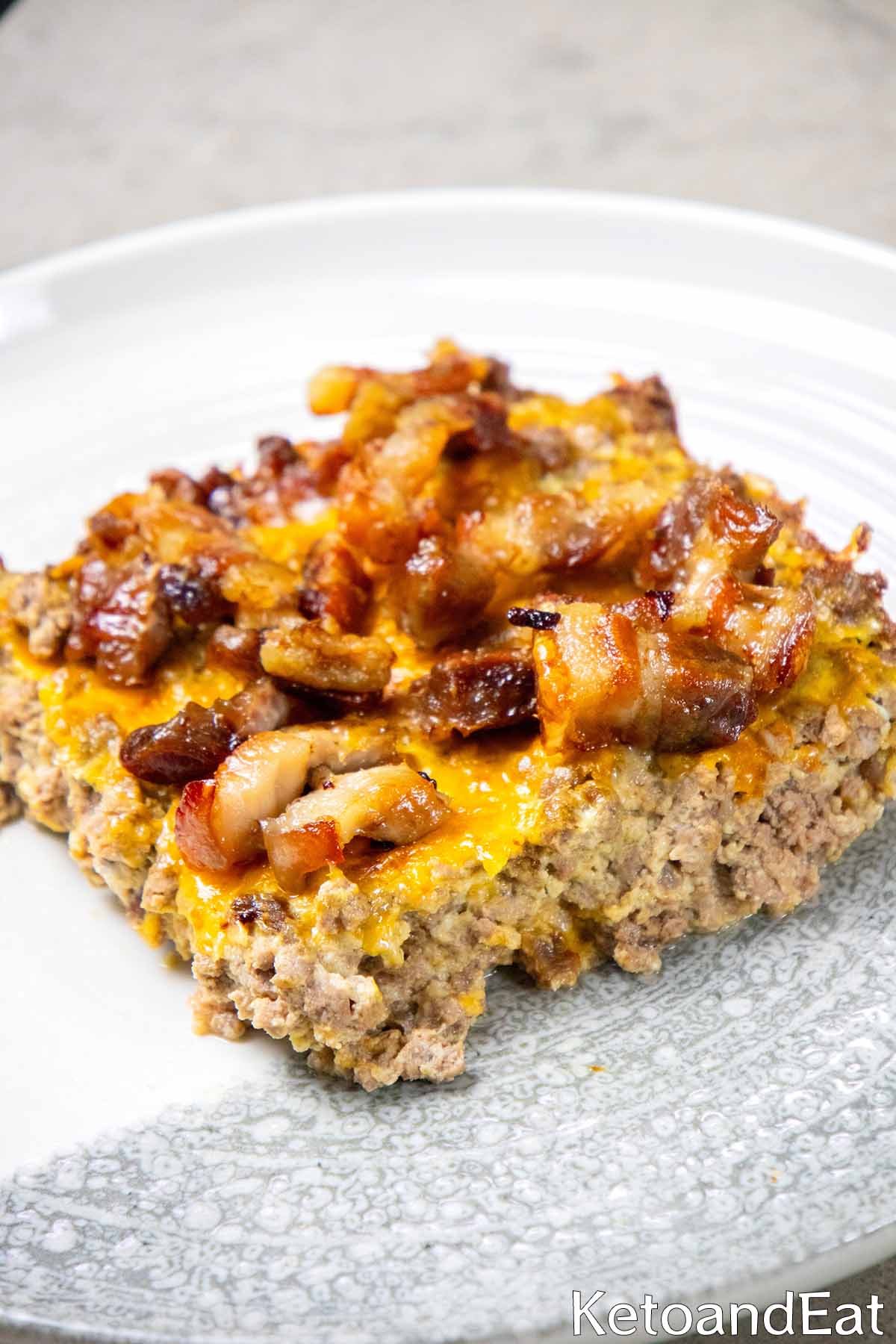 Easy  Bacon Cheeseburger Pie