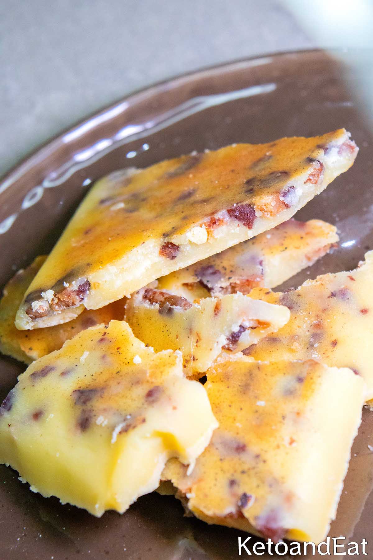 Easy Butter & Bacon Bark