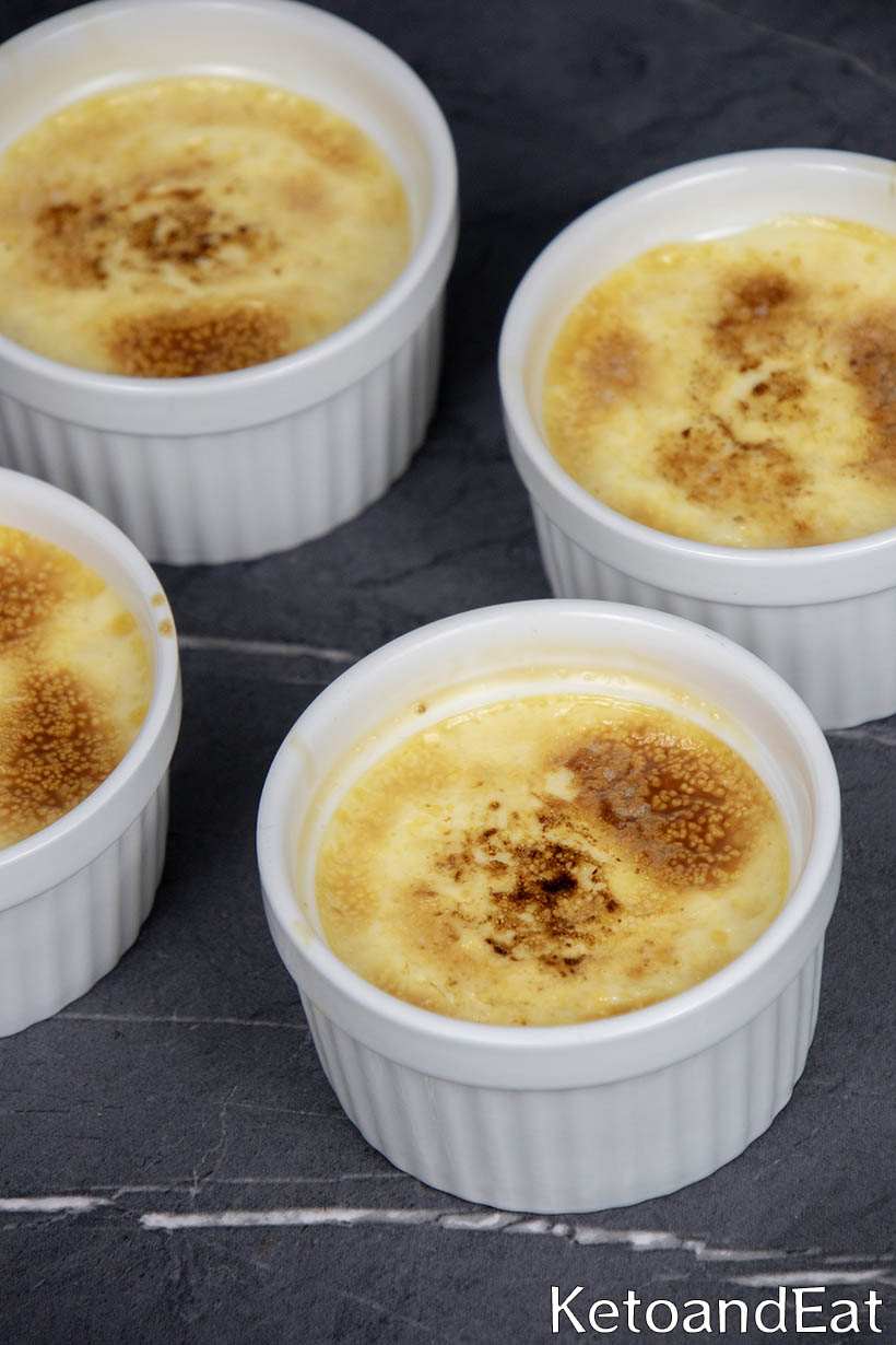 Easy Carnivore Creme Brulee