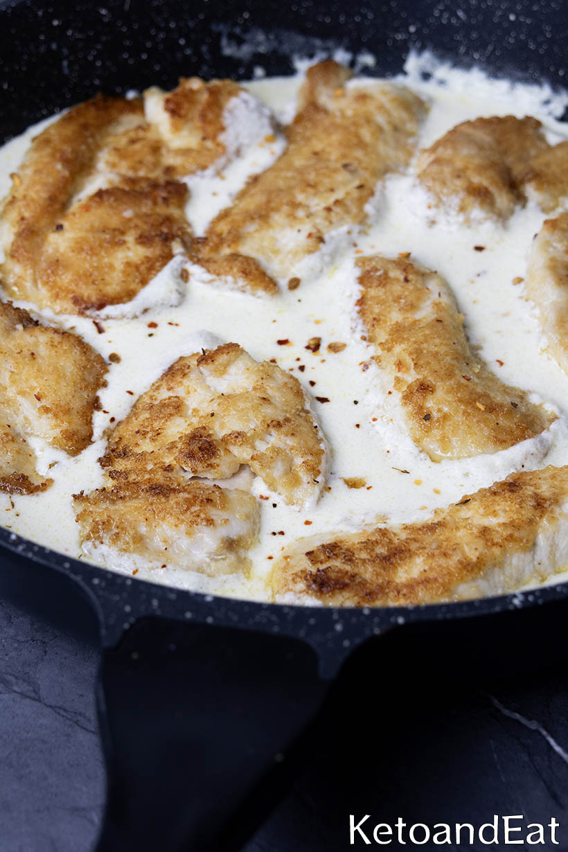 Easy Carnivore One Pan Creamy Chicken