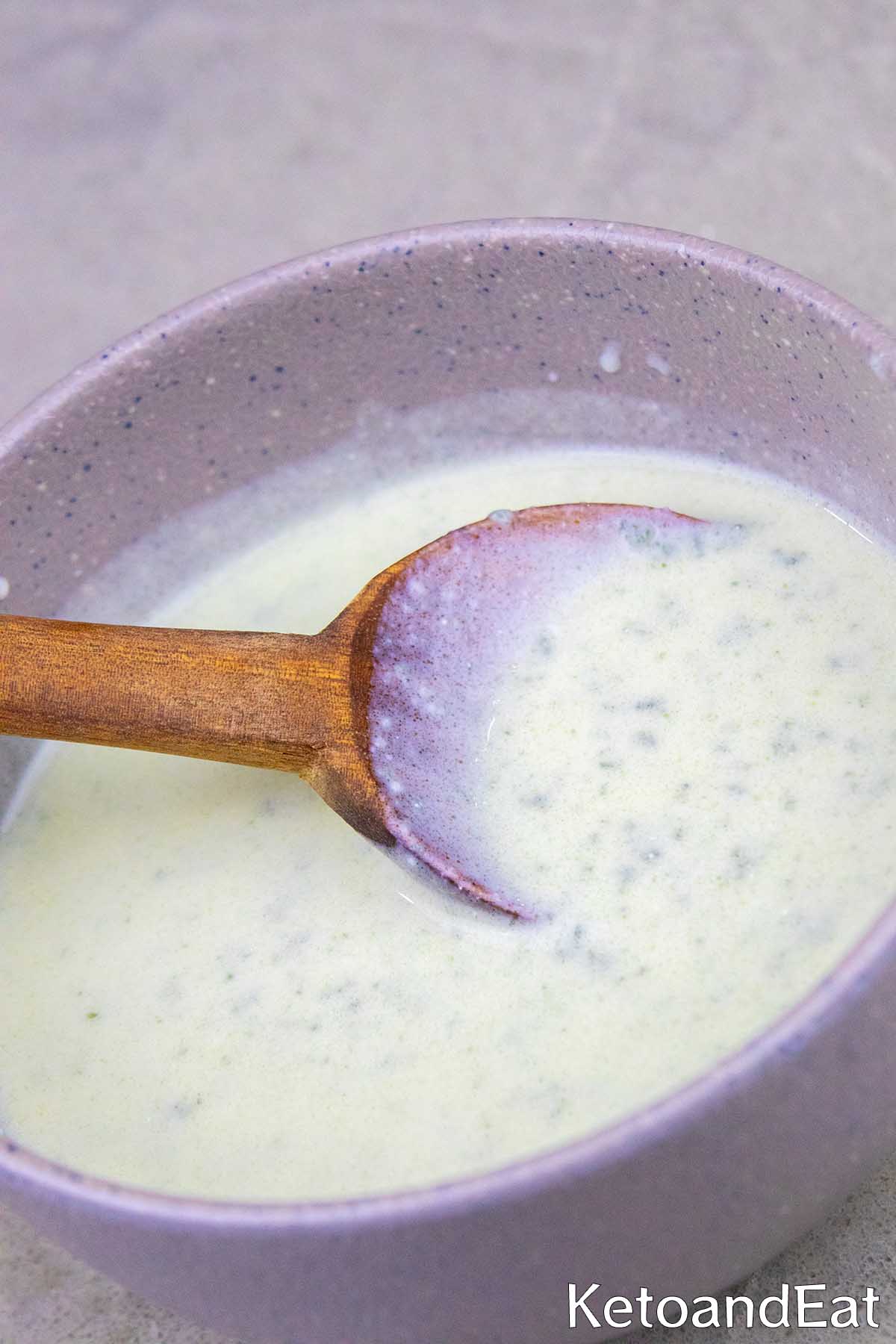 Easy Keto Blue Cheese Sauce