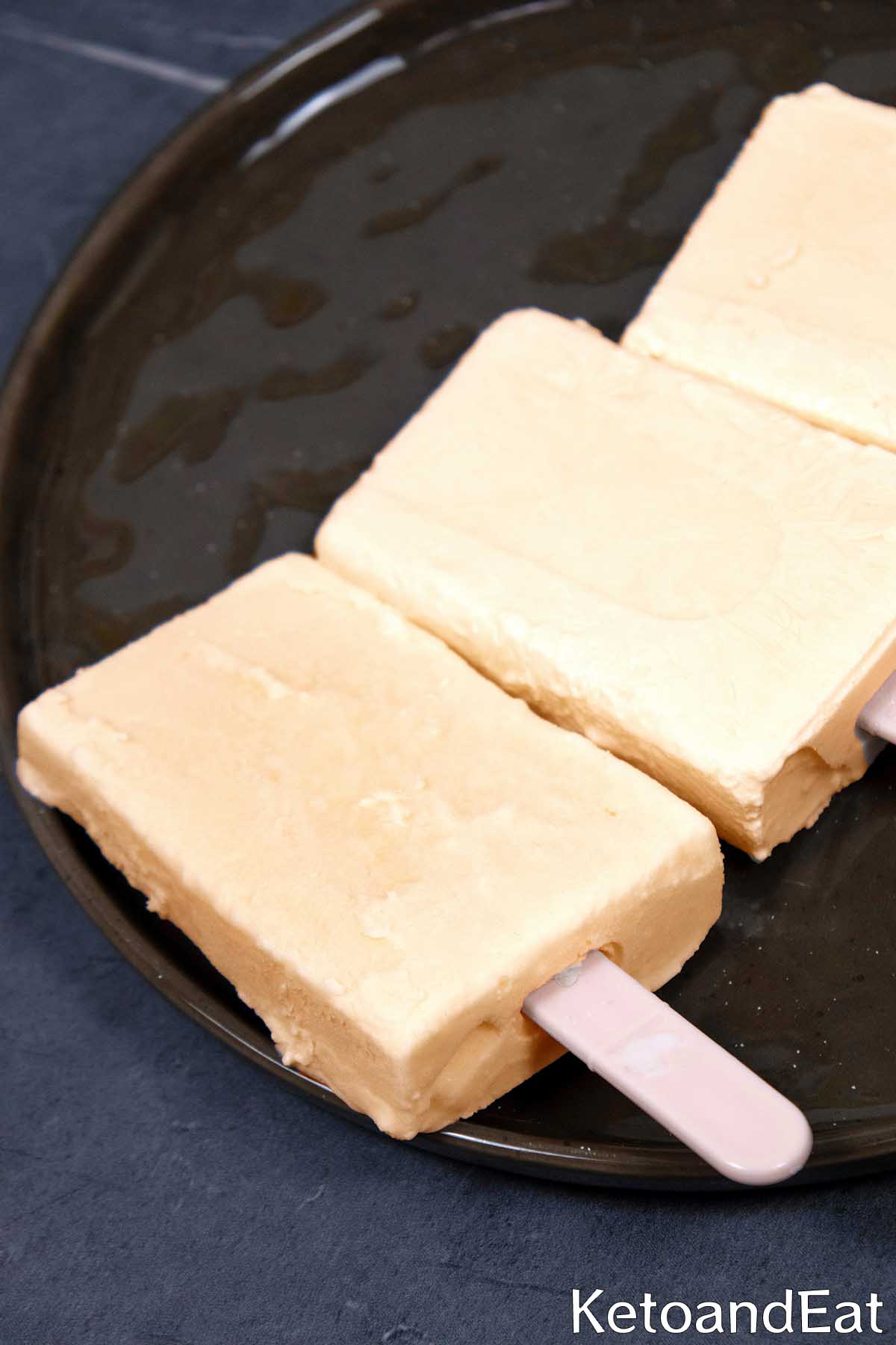 Easy Keto Coffee Popsicles