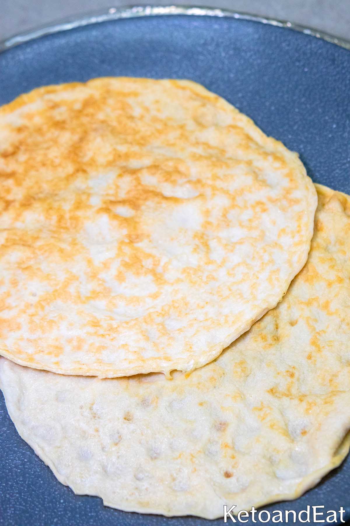 Easy Keto Egg White Wraps
