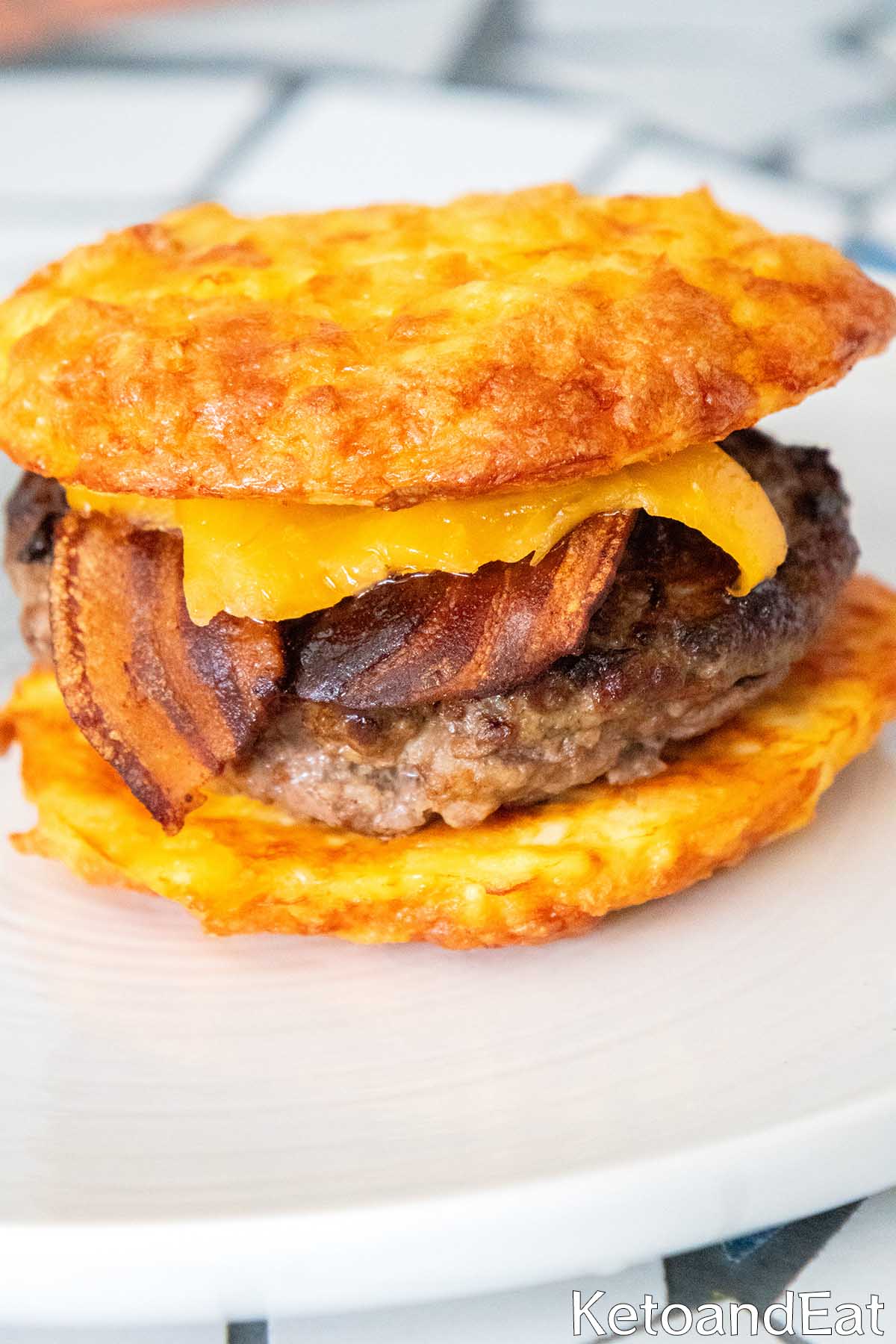 Easy Zero Carb Protein Burger