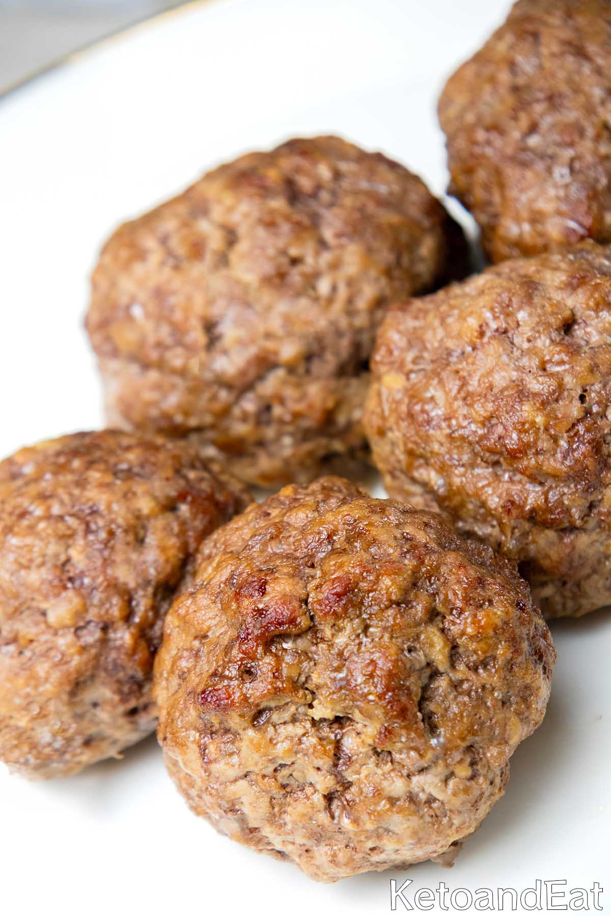 Mozzarella Stuffed Meatballs