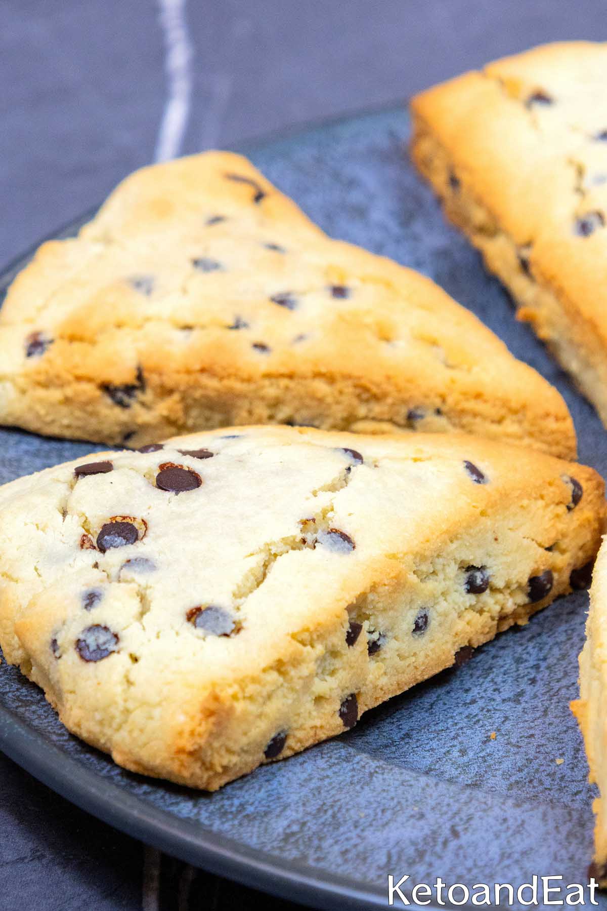 Gluten Free Chocolate Chip Scones 