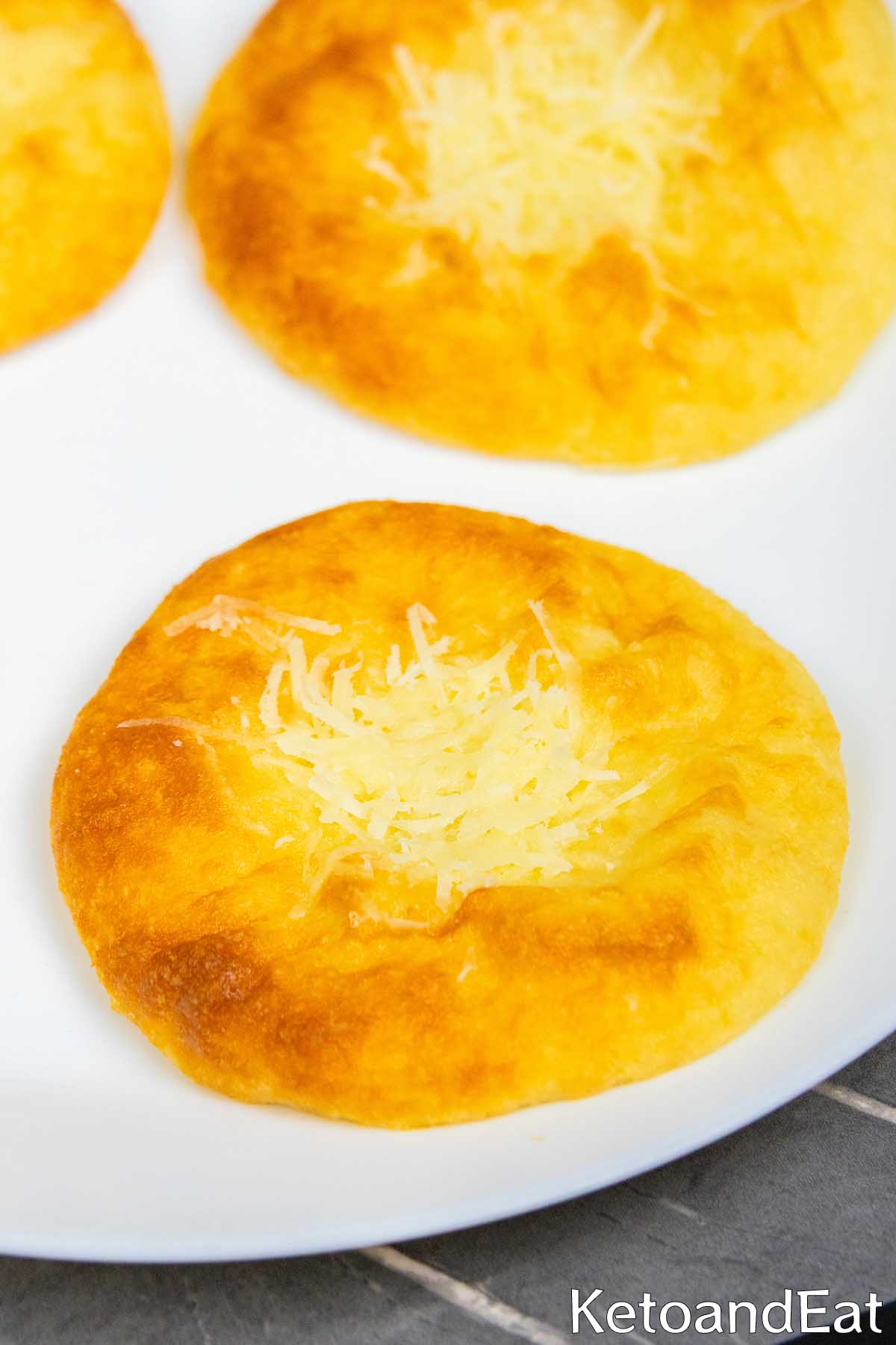 Gluten Free Keto Asiago Bagel