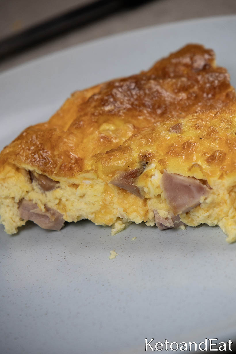 Ham & Cheese Quiche