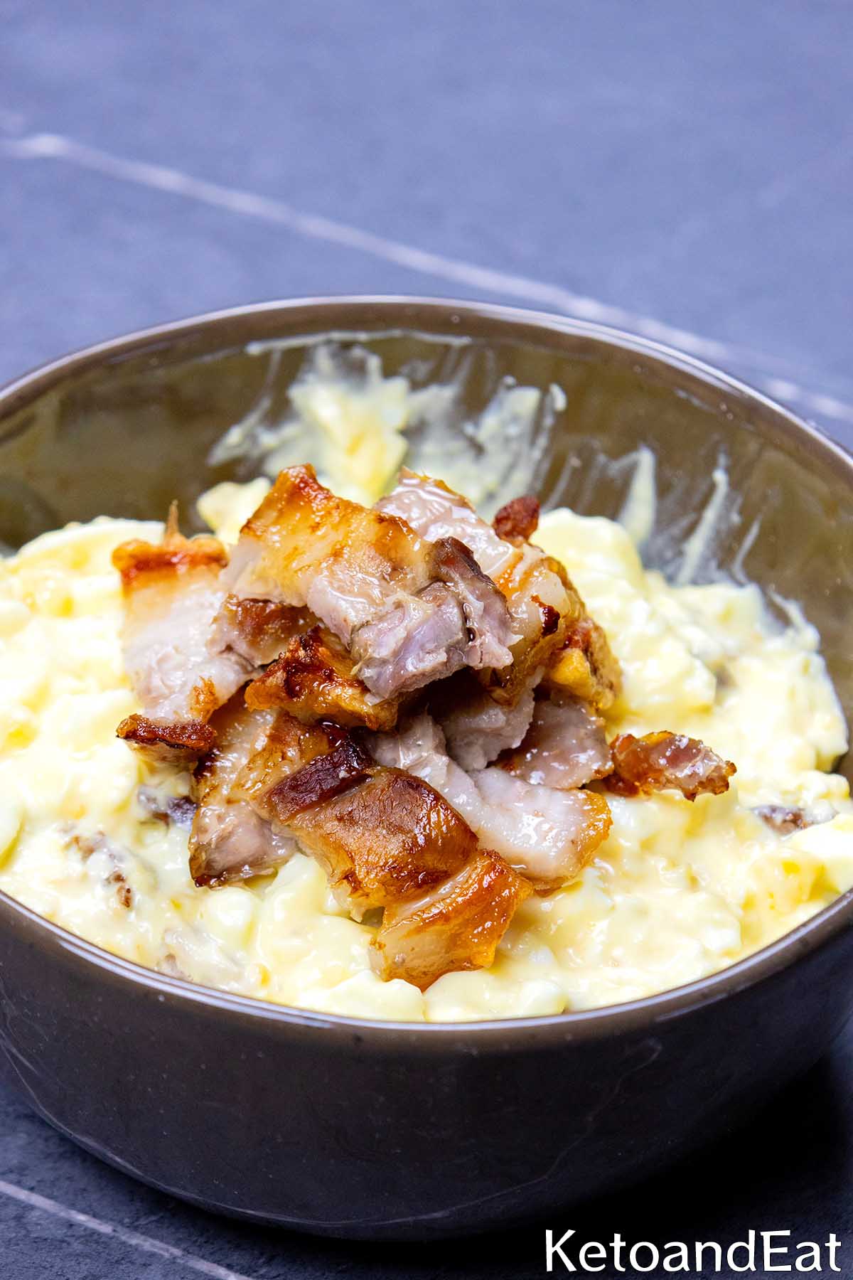 Carnivore Bacon Egg Salad