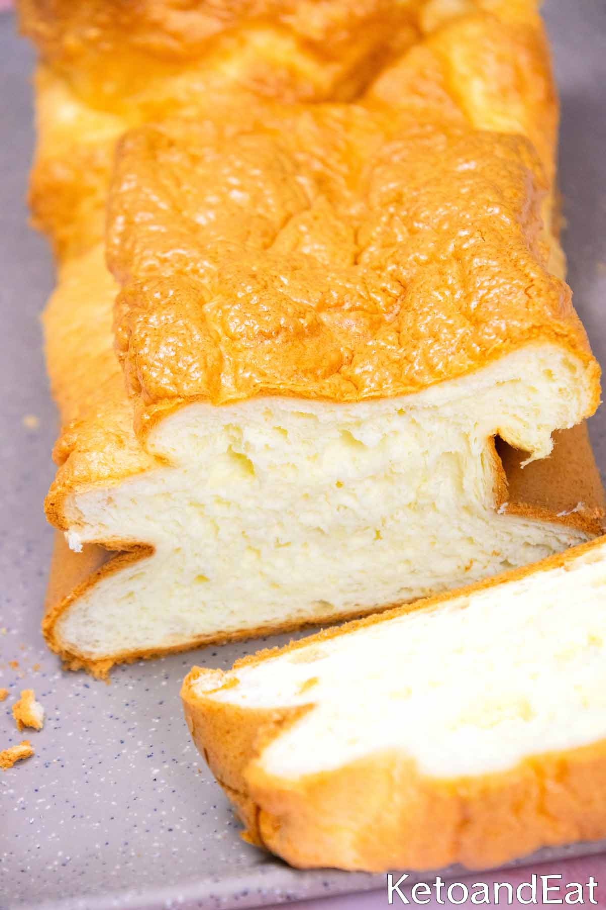 High Protein Egg White Bread