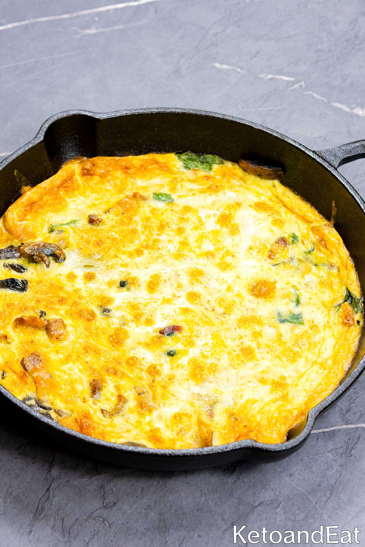 High Protein Keto Frittata