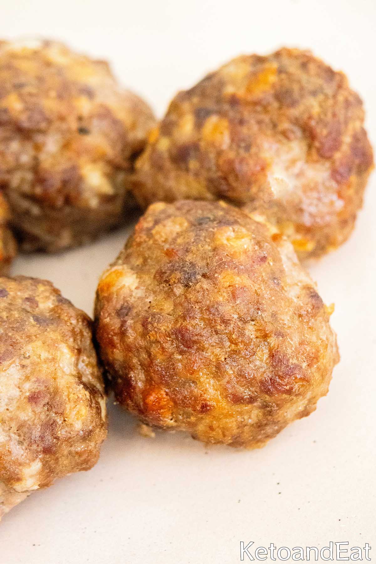 High Protein Meatballs