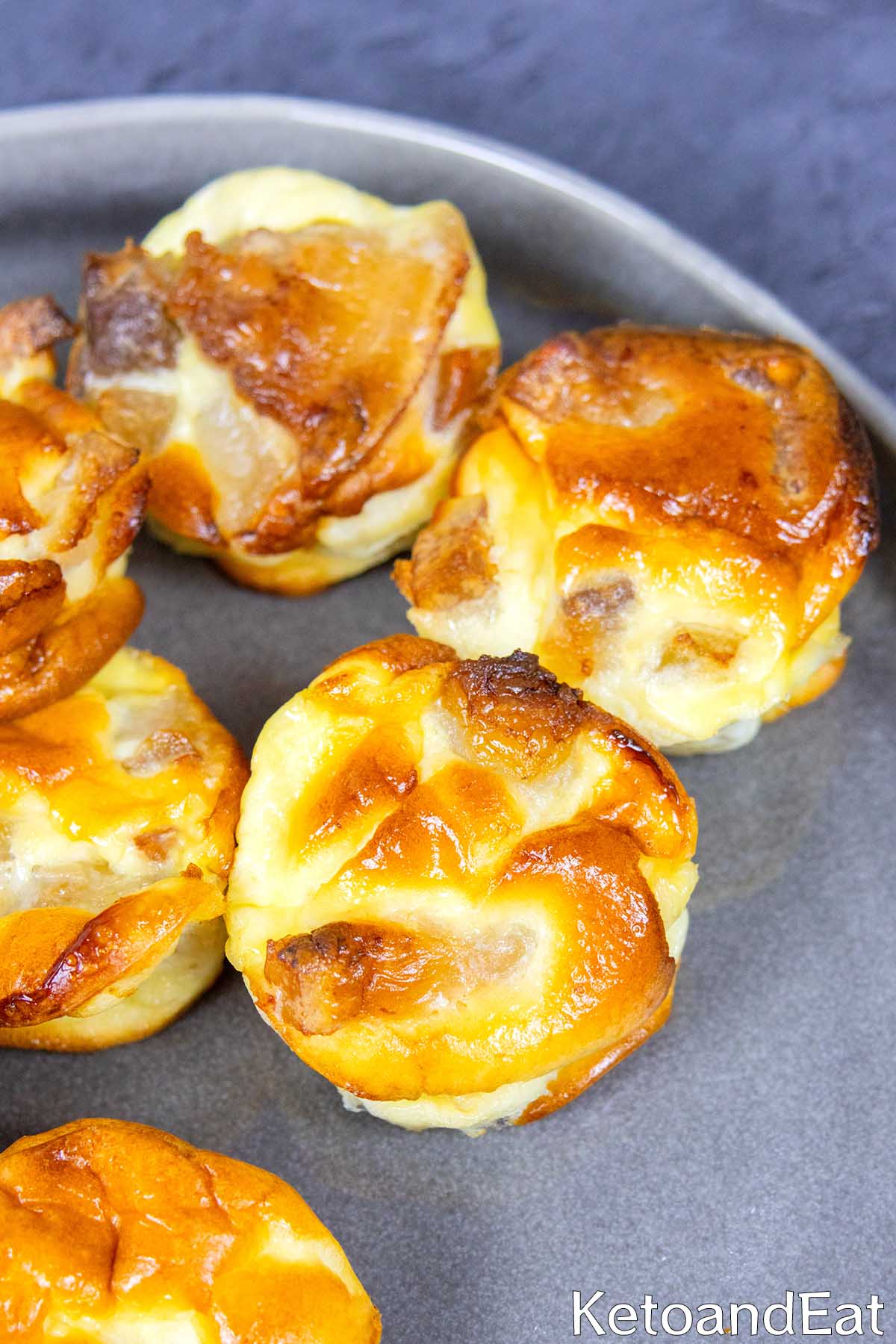 High Protein bacon muffins