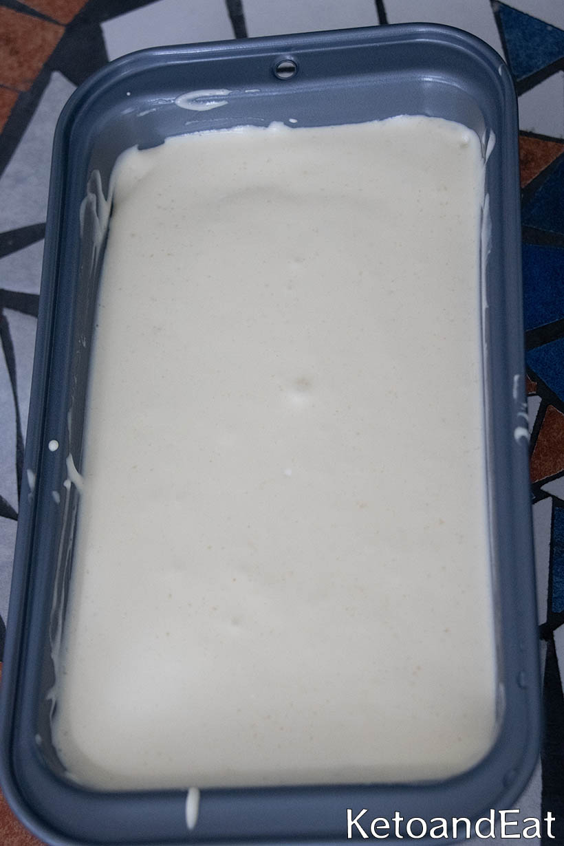 In Loaf Pan Before Baking