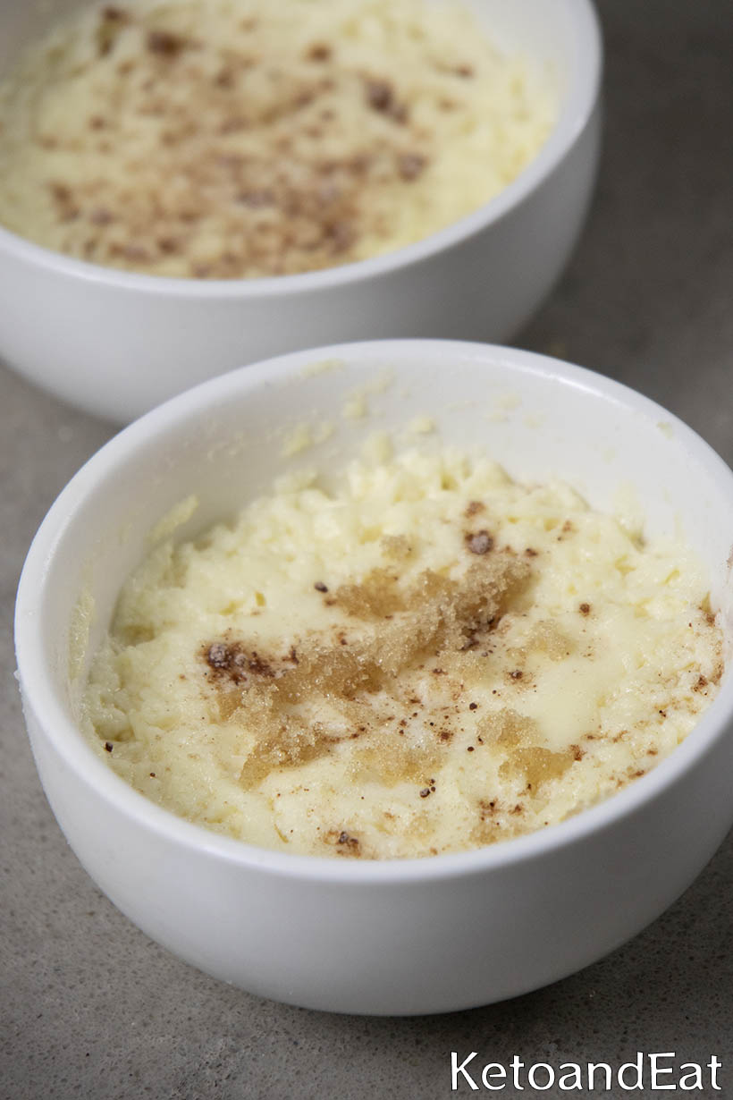 Keto 1 Minute Mug Cheesecake Recipe