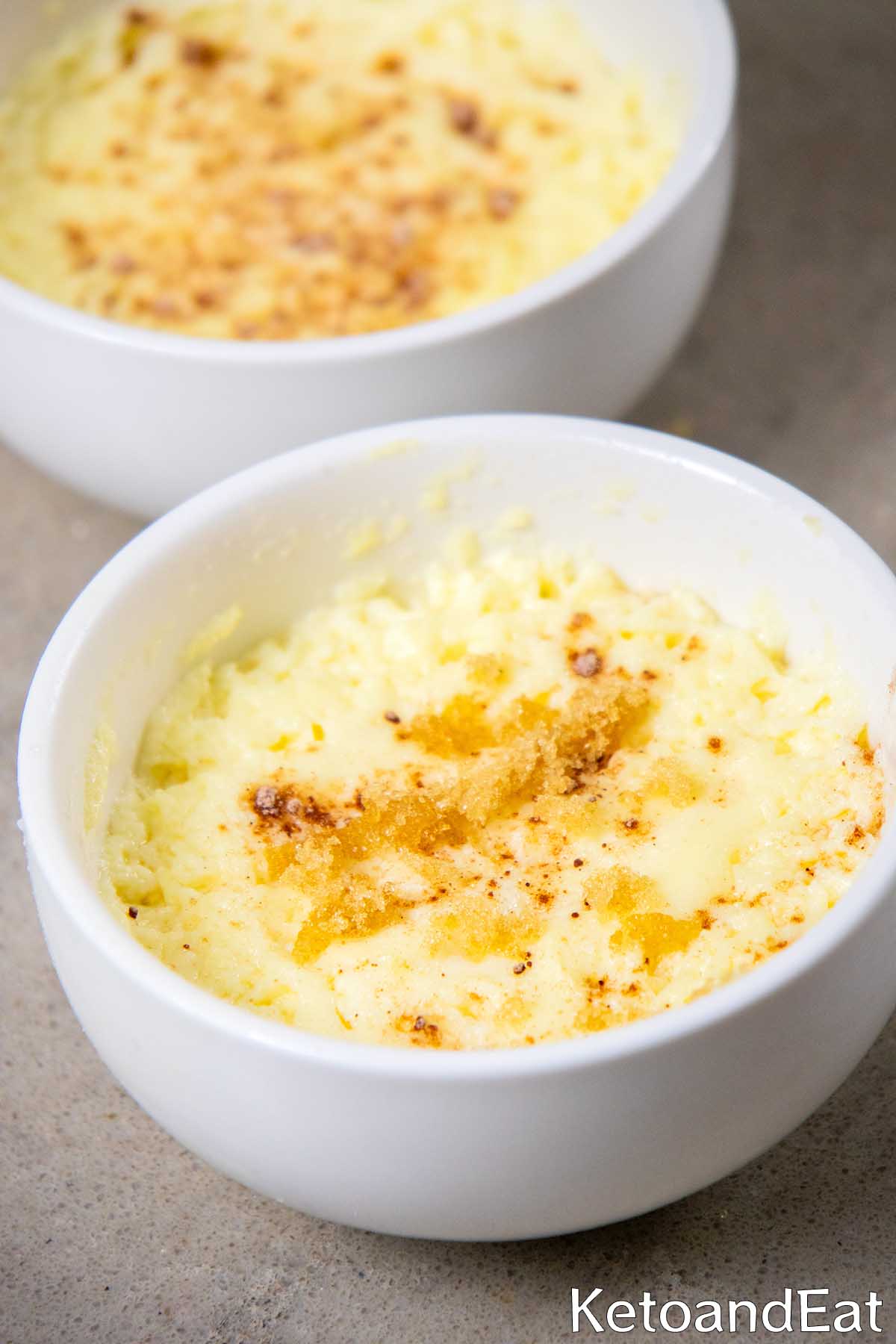 Keto 1 Minute Mug Cheesecake Recipe 
