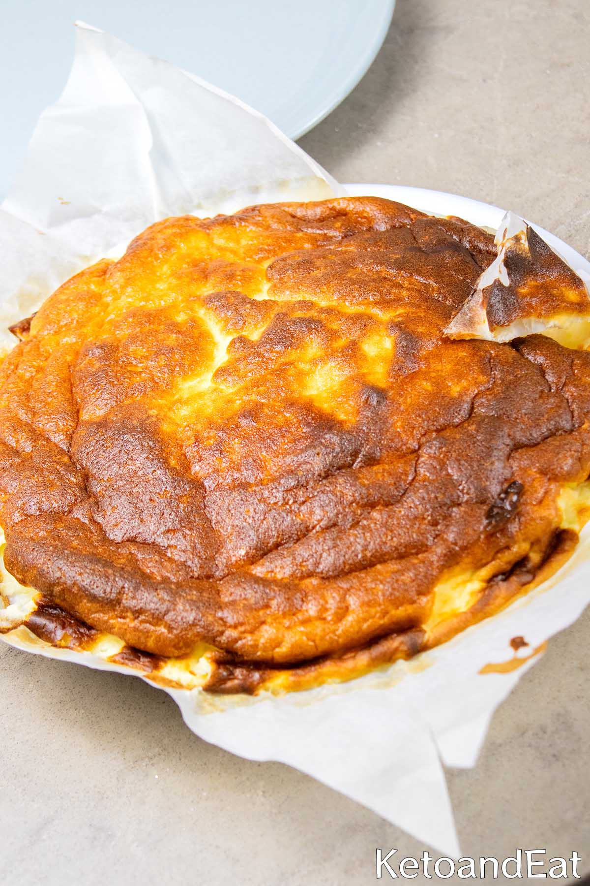 Keto 2 Ingredient Yogurt Cake