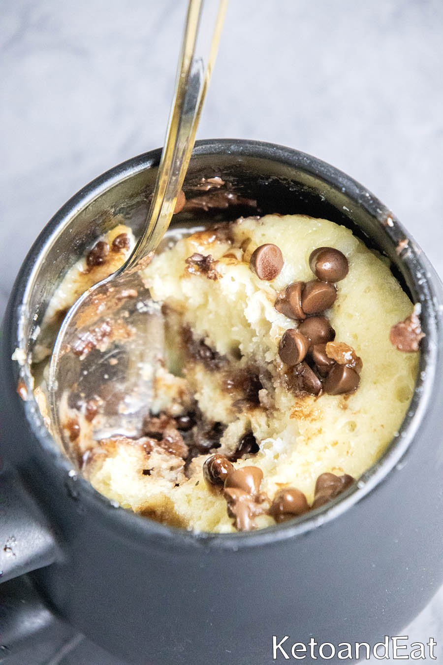 Keto Almond Butter Mug Cake