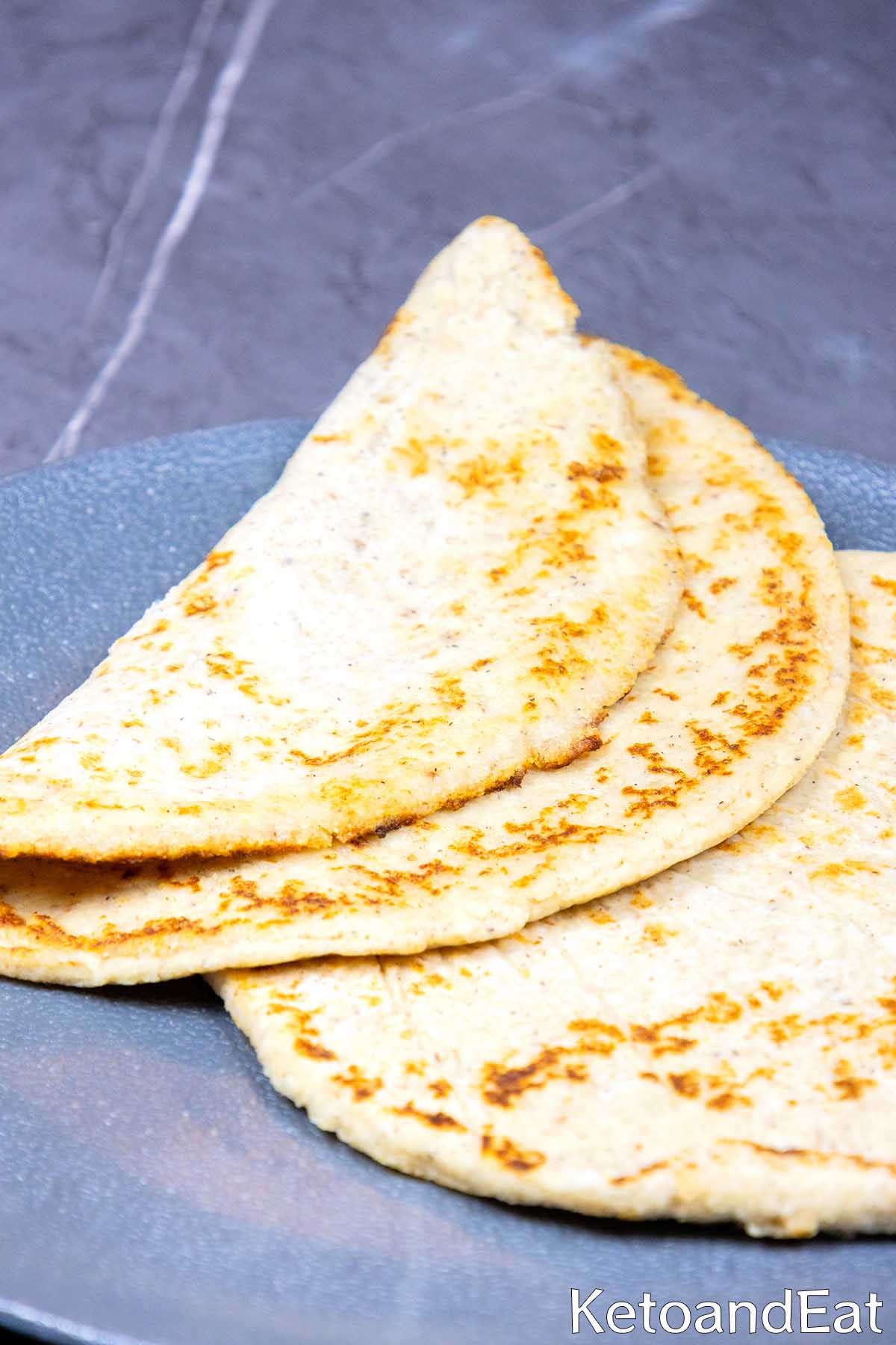 Keto Almond Flour Tortilla