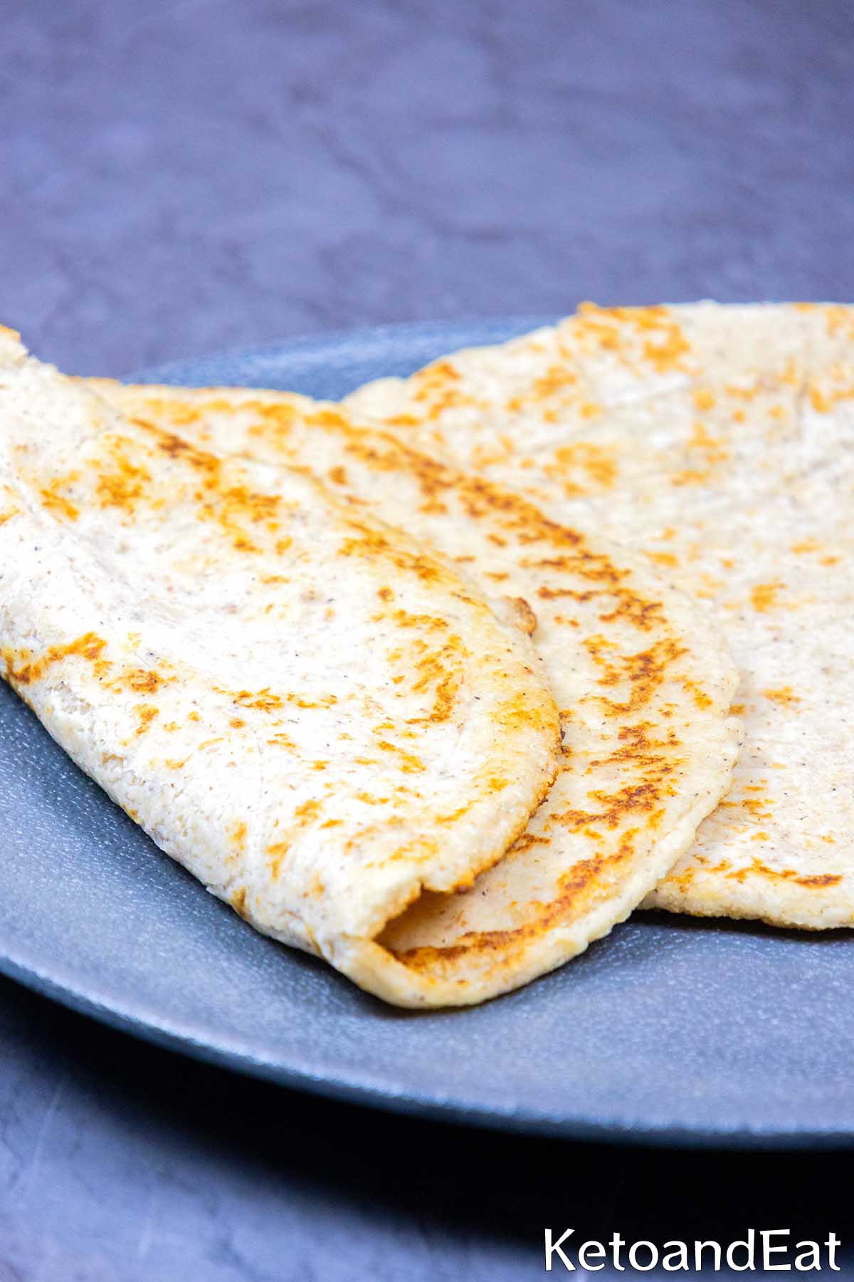 Keto Almond Flour Tortilla Recipe