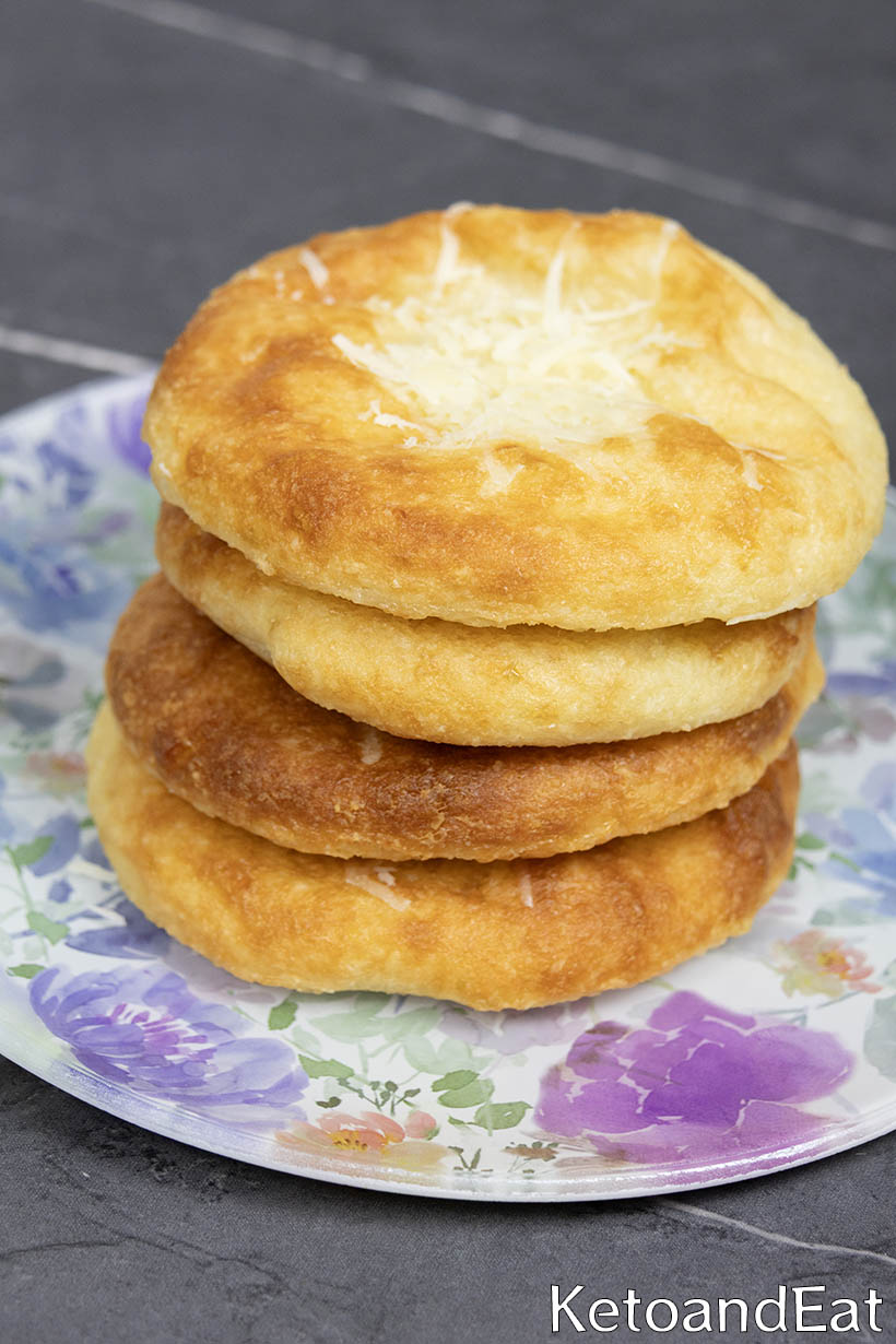 Keto Asiago Bagel