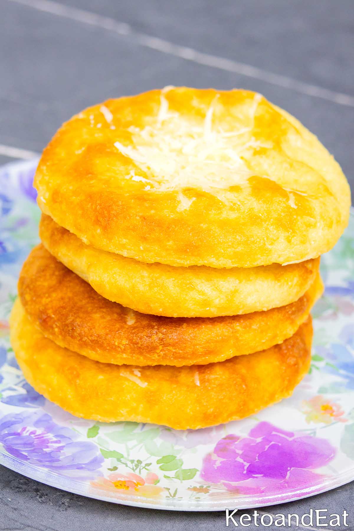 Keto Asiago Bagel