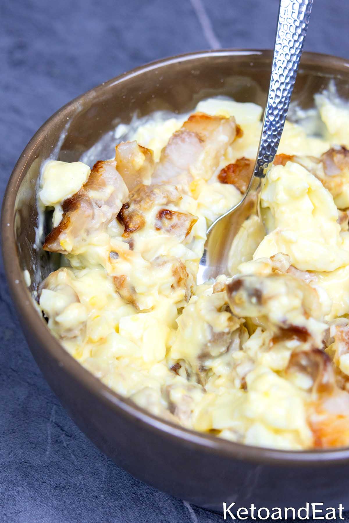 Keto Bacon Egg Salad