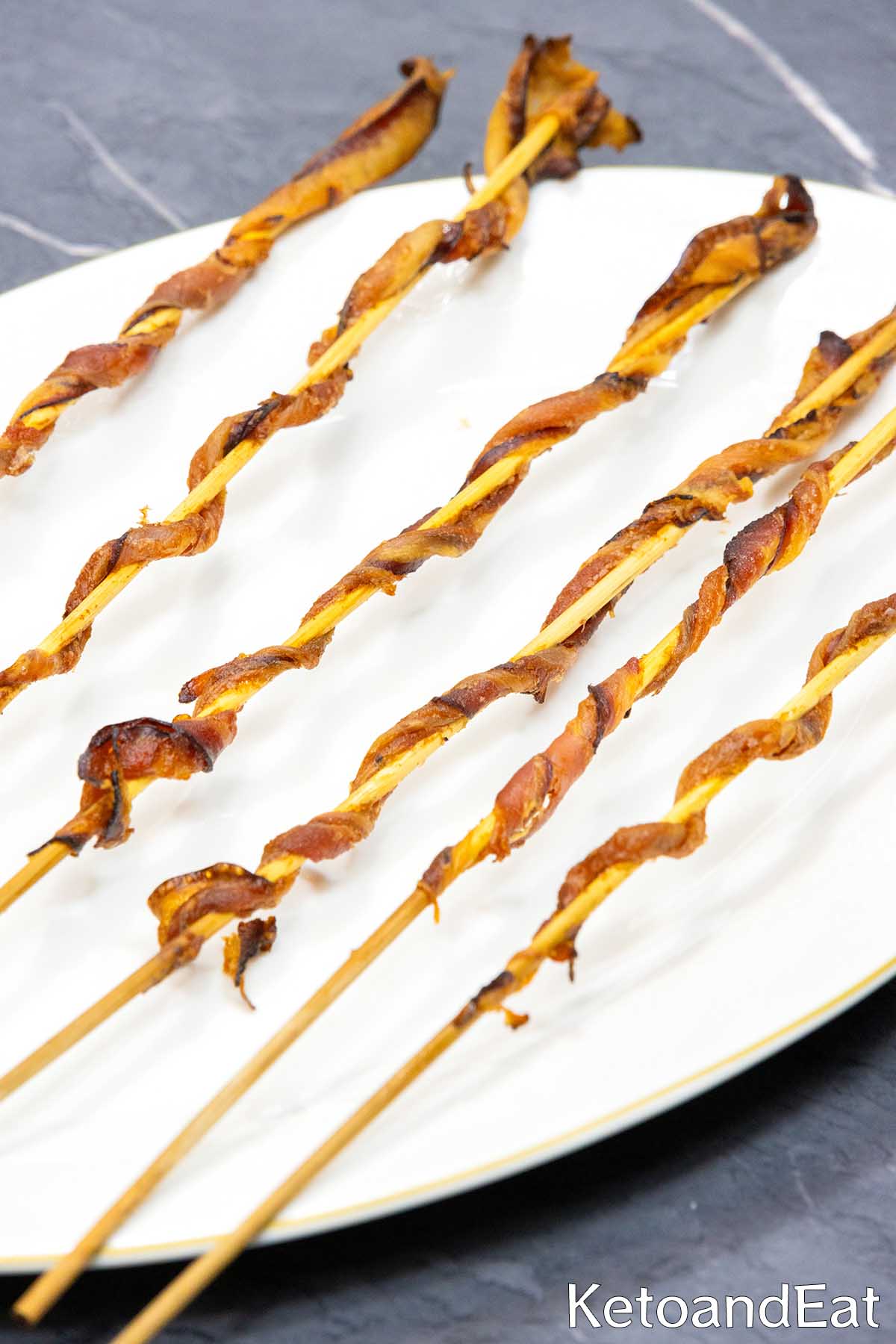 Keto Bacon Skewers