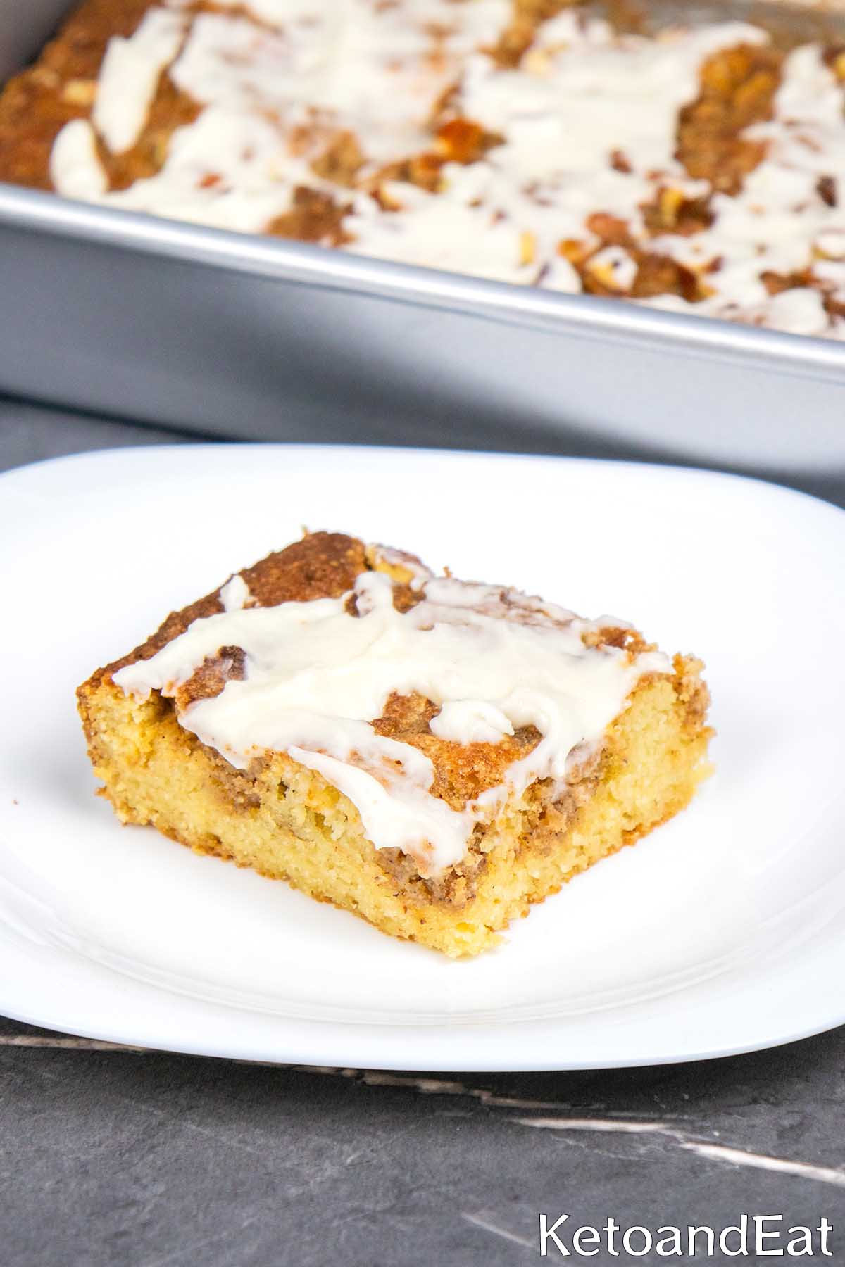 Keto Breakfast Cake 