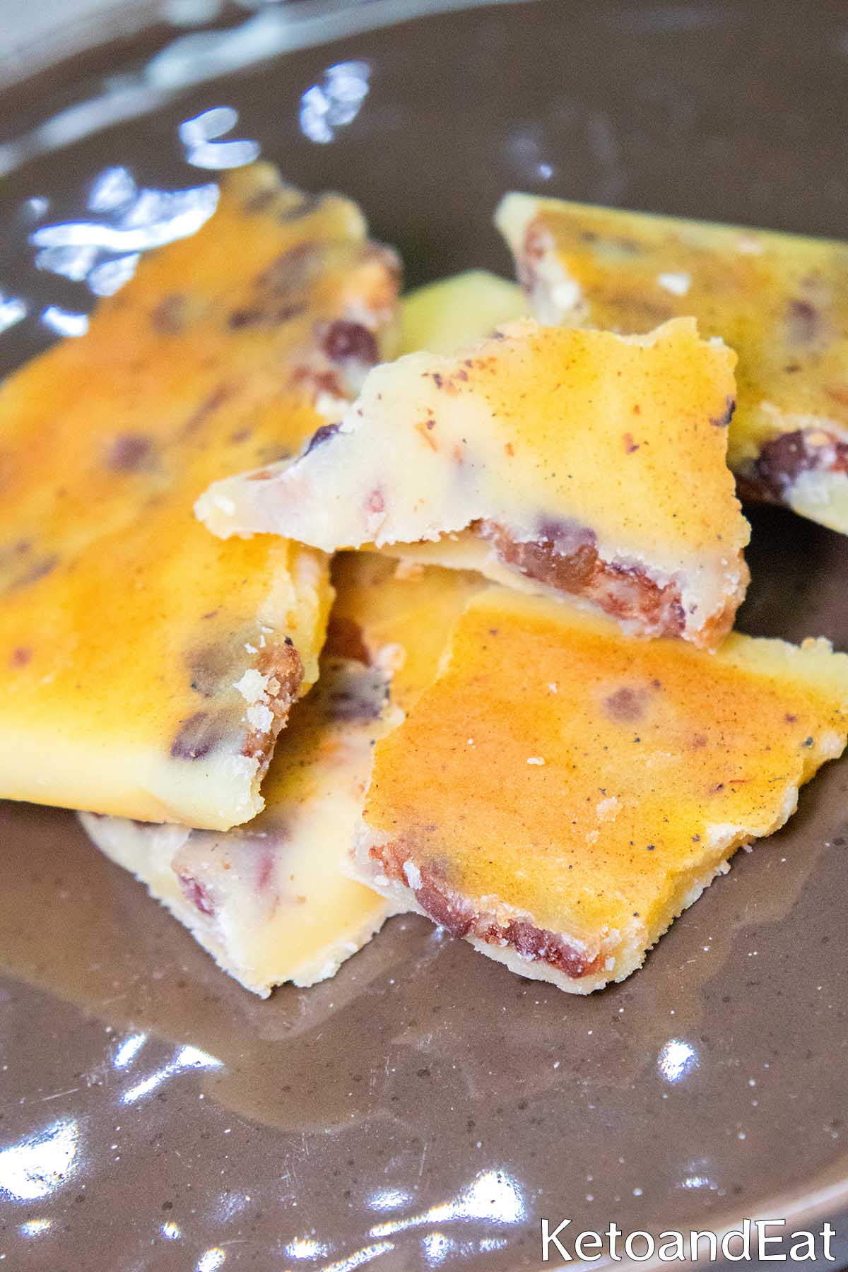 Keto Butter & Bacon Bark