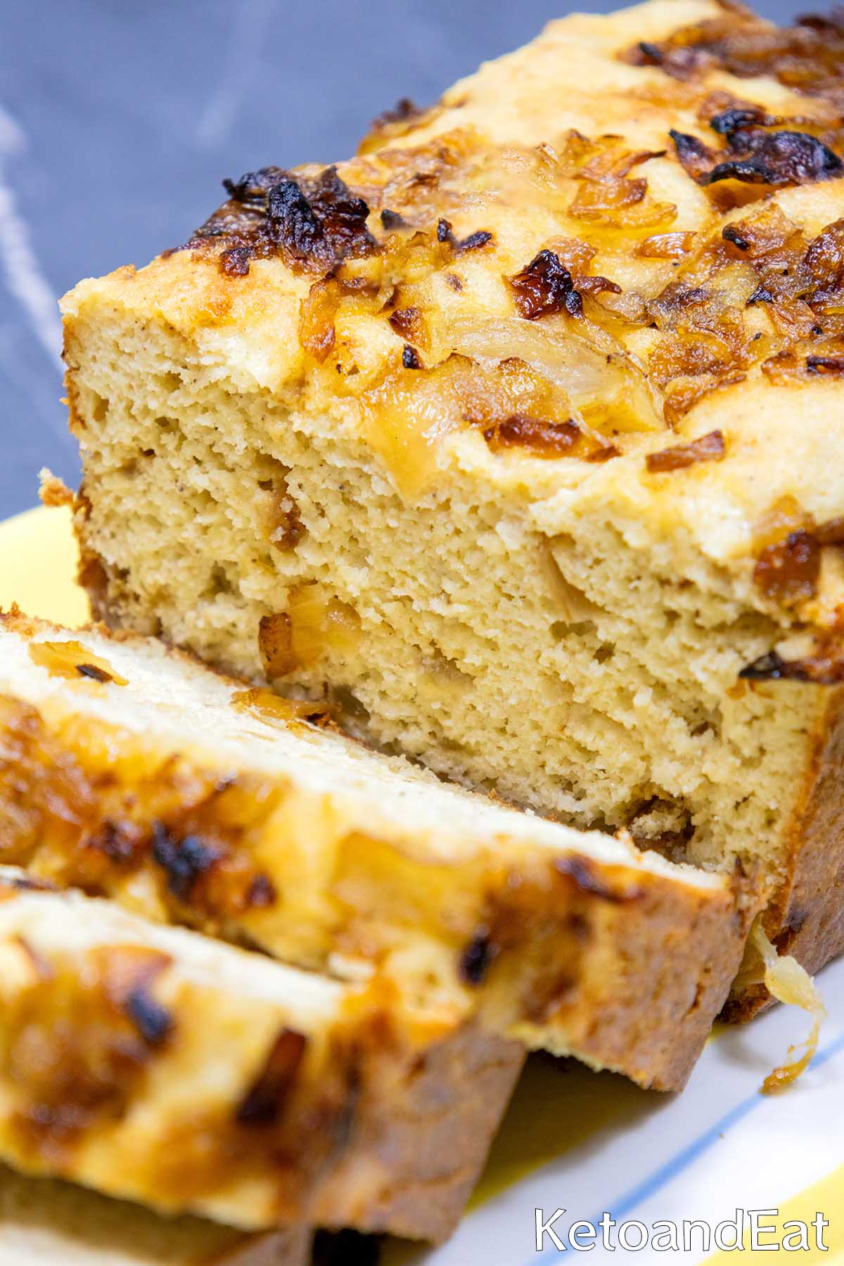 Keto Caramelized Onion Bread